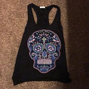 Skull tank top